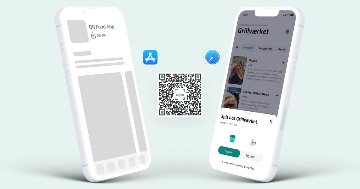 Digital QR-menu eller egen app: Hvad er bedst for din restaurant?